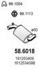 ASSO 58.6018 Middle Silencer
